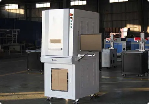 LSD100F-3D Cabinet Dynamic Fiber Laser Marking machine