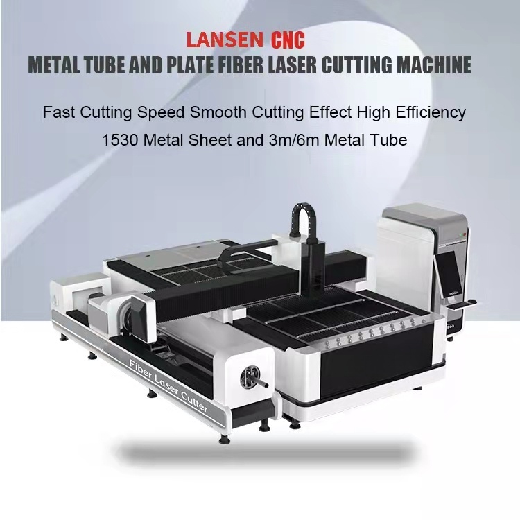 Metal Tube And Plate Fiber Laser Cutting Machine