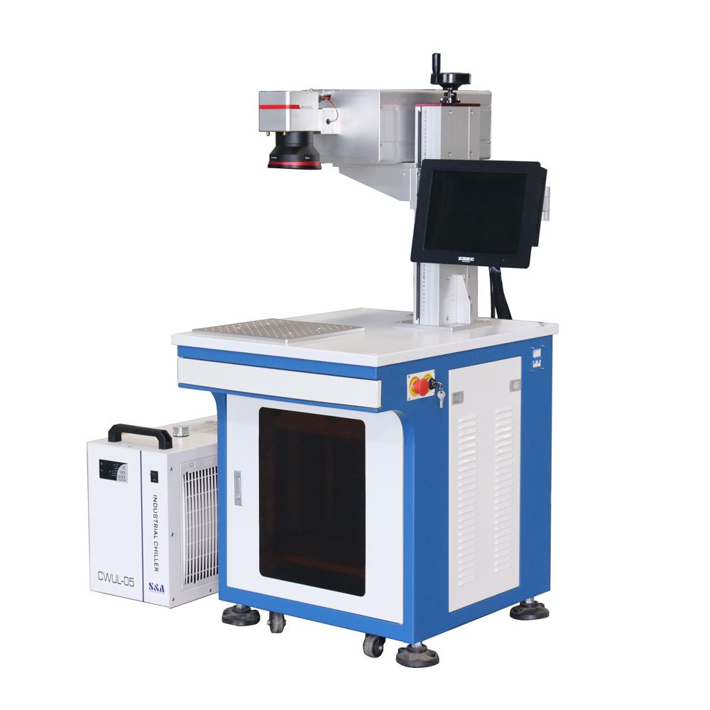 Desktop uv laser marking machines for metal glass wood cloth printing equipment