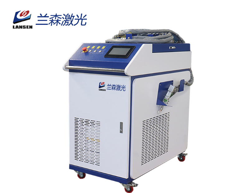 Continuous fiber laser cleaning machine for rust removal printing clean oxide coating removing