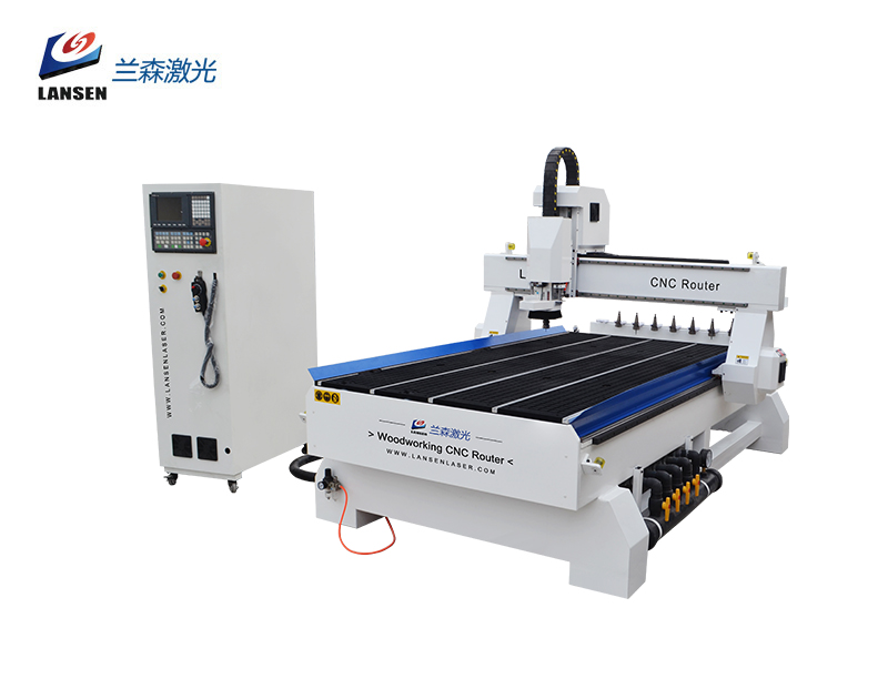 LSW1325ATC Oscillating Tangential Knife CNC Router