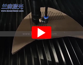 100W lansen Laser Machine for Shoe Leather Engraving Cutting