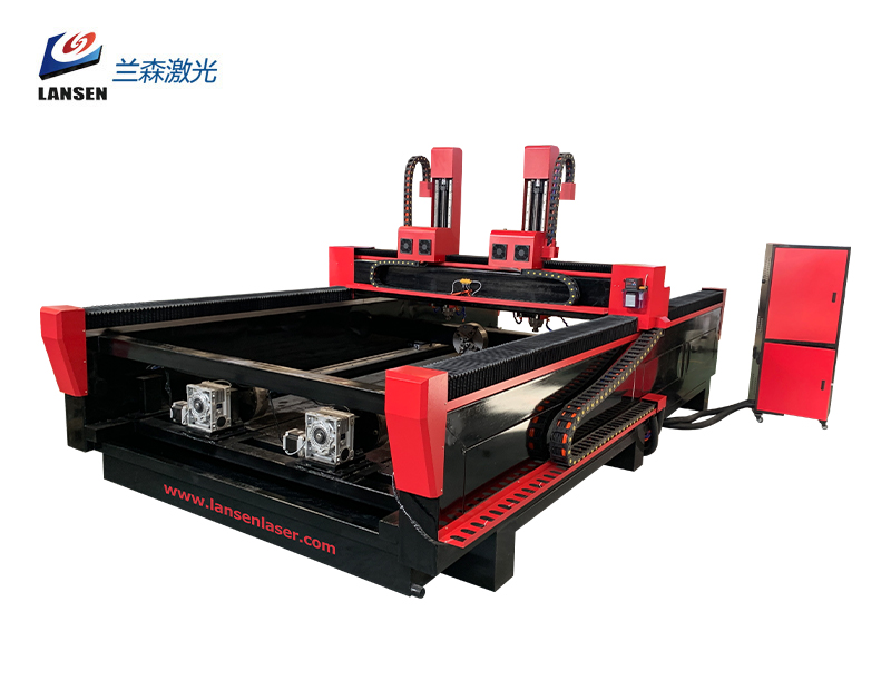 LSS1325S Dual Spindle CNC Stone Engraving machine 