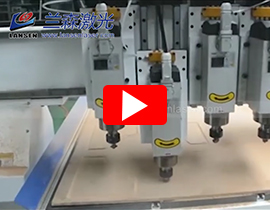 CNC router Cutting on MDF, 4 axis cnc router with rotary for woodworking machine
